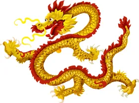 金龙浮雕免扣纹