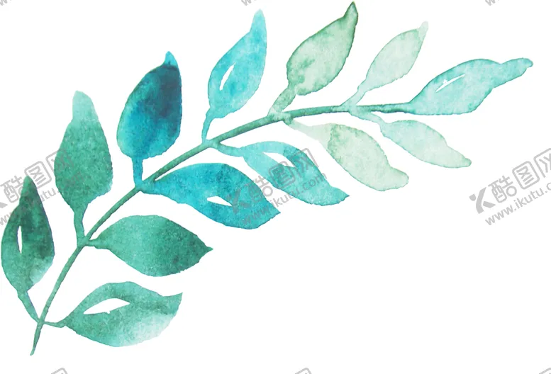 编号：36706309221623279798【酷图网】源文件下载-彩绘枝叶