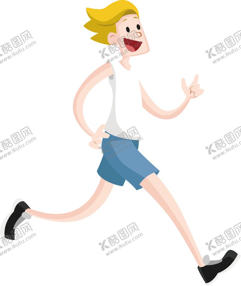 编号：52587807052300112338【酷图网】源文件下载-奔跑的人