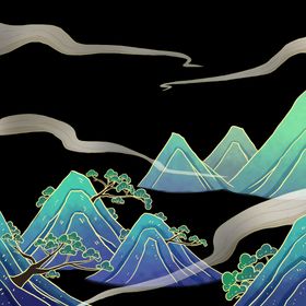 清明节素材果青团插图手绘中式