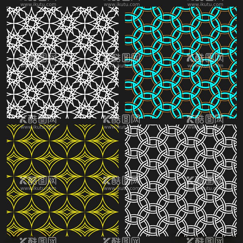 编号：14512803191543583062【酷图网】源文件下载-几何图案纹样