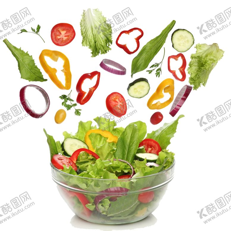 编号：77069910272135523619【酷图网】源文件下载-免扣水果蔬菜沙拉美食