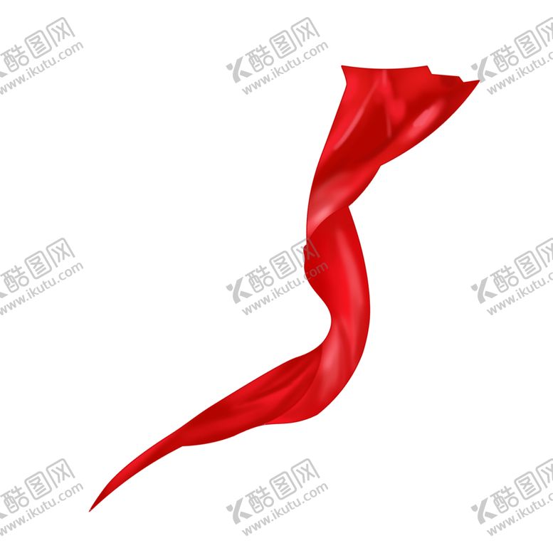编号：51270206160240249670【酷图网】源文件下载-红色飘带
