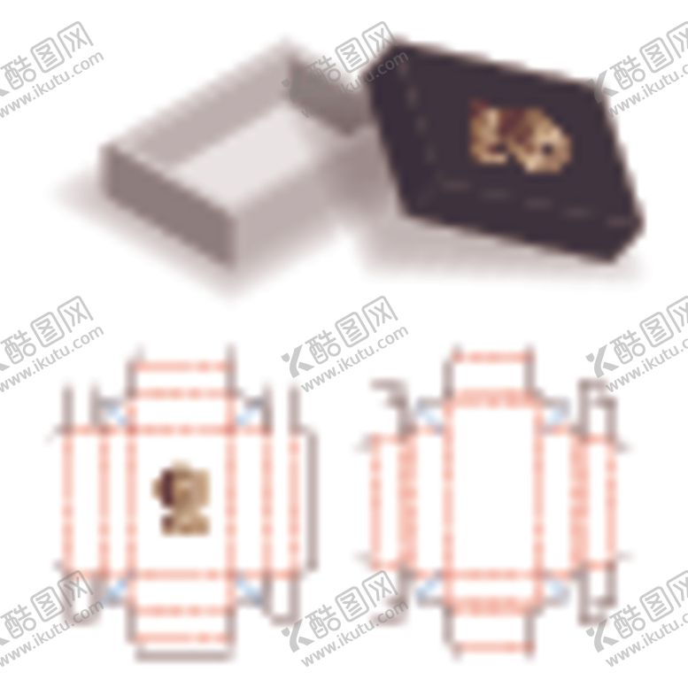 编号：38912307081851205003【酷图网】源文件下载-包装盒刀模