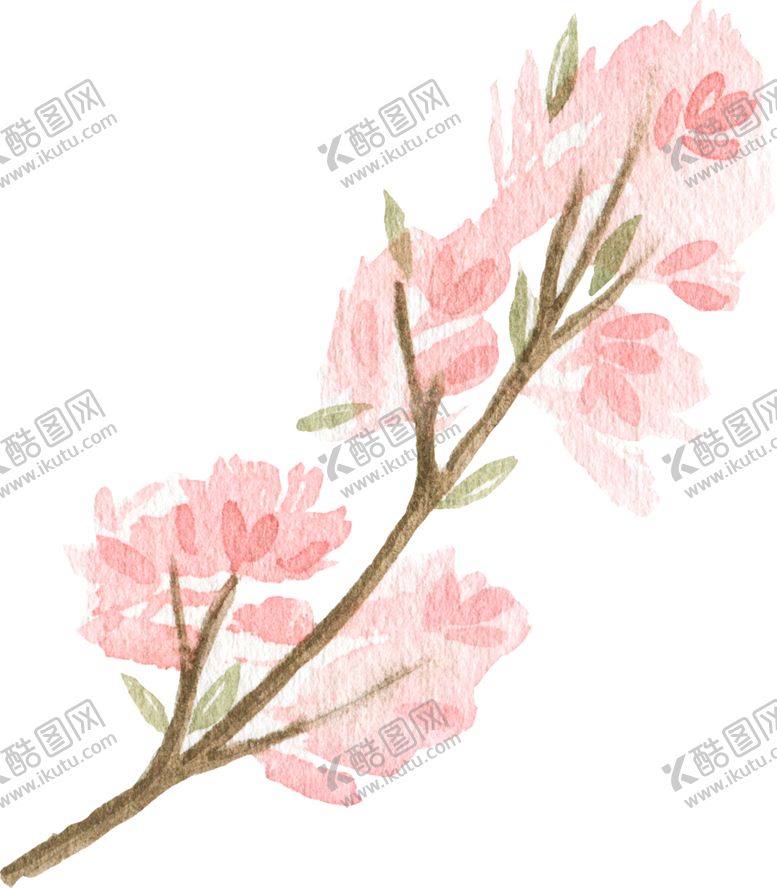 编号：73123306232336136603【酷图网】源文件下载-彩绘枝叶