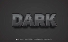 3D字体设计三维海报效果
