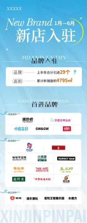 新店入驻海报