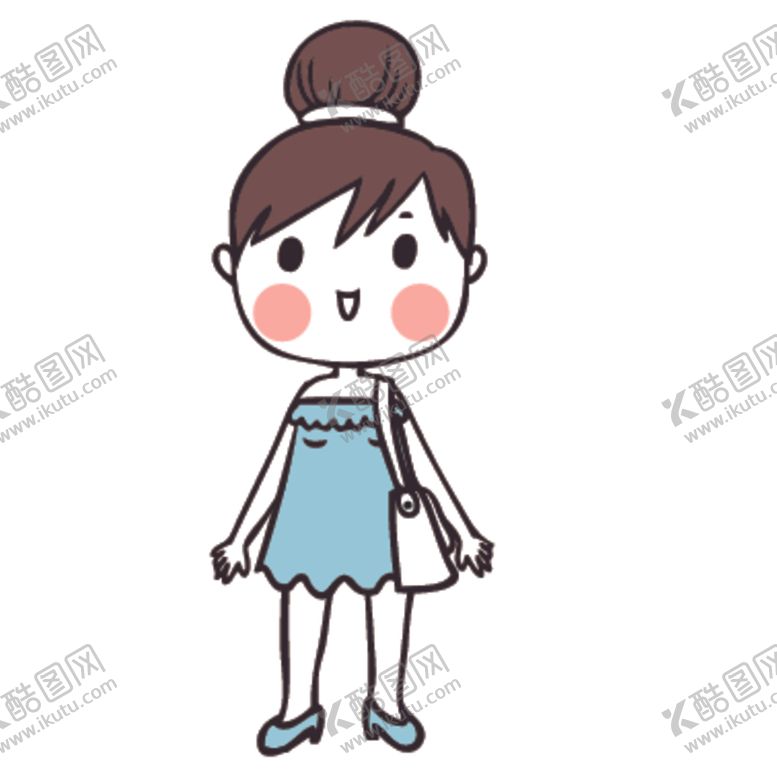 编号：59821409141934265067【酷图网】源文件下载-可爱人物形象插画