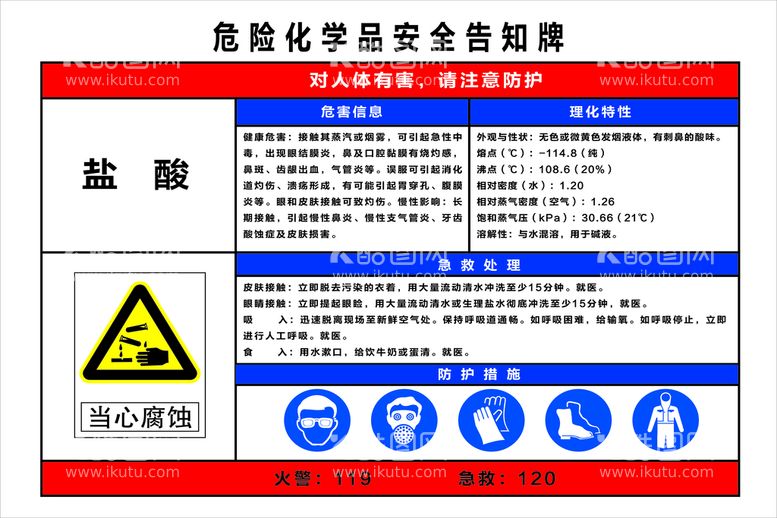 编号：13343910230035018968【酷图网】源文件下载-危险化学品安全告知牌