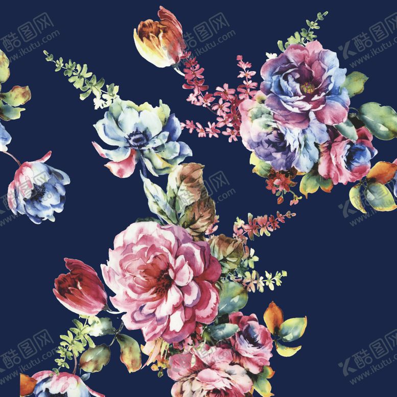 编号：99439906251315345770【酷图网】源文件下载-水彩花多肉花