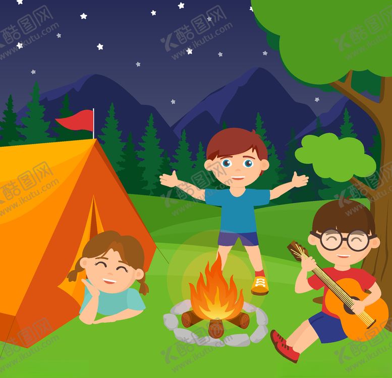 编号：95289509090502494730【酷图网】源文件下载-野营
