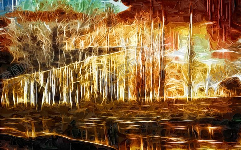 编号：50475610130319528754【酷图网】源文件下载-创意抽象几何装饰画