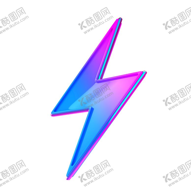 编号：45260310100958448150【酷图网】源文件下载-霓虹大促闪电