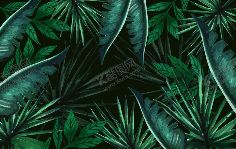 编号：97381309291339454440【酷图网】源文件下载-线条矢量手绘花草植物