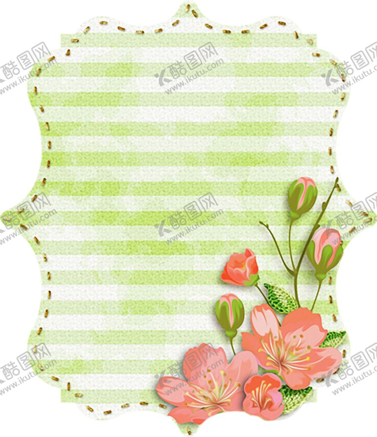 编号：88676409090146186065【酷图网】源文件下载-花边素材