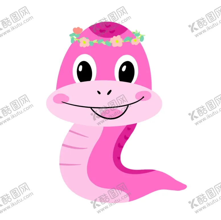 编号：13888402212235164189【酷图网】源文件下载-卡通蛇插画