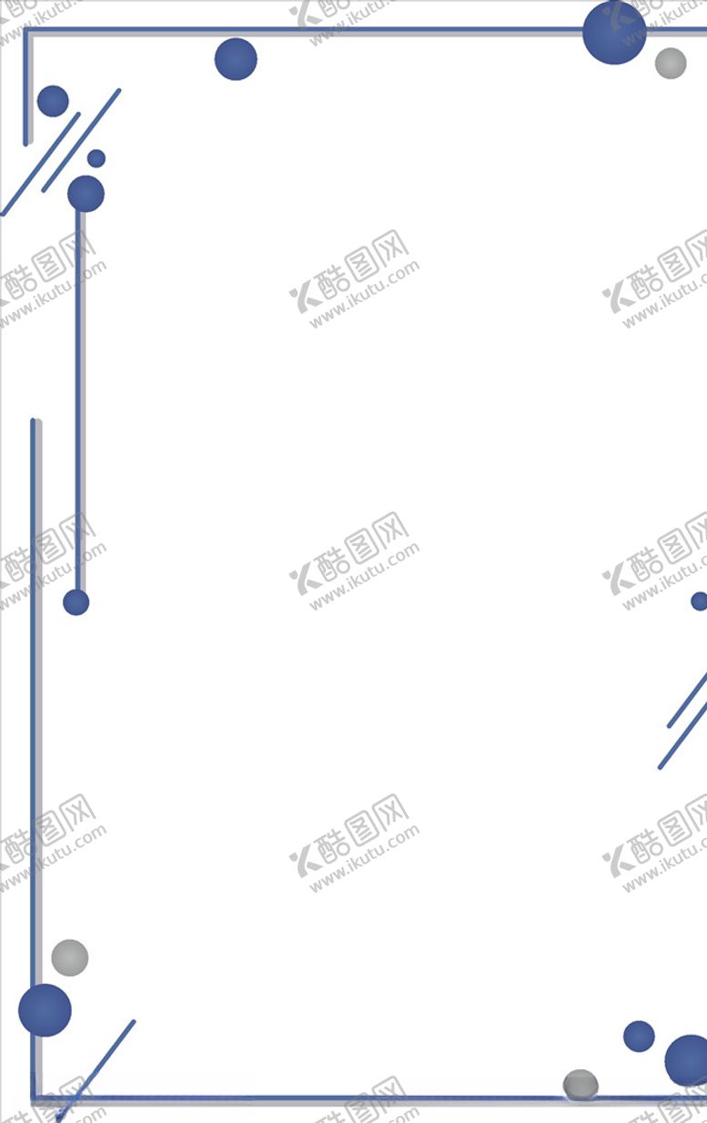 编号：14729910201140053103【酷图网】源文件下载-墨蓝色科技几何边框