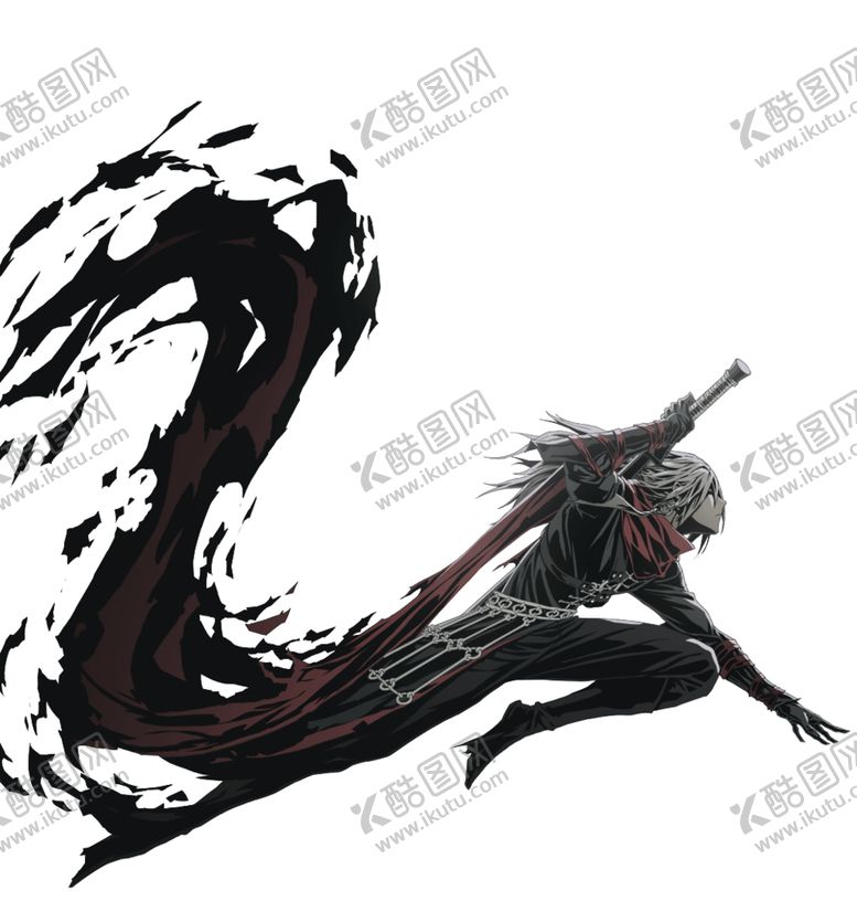 编号：70851009241139064286【酷图网】源文件下载-水墨人物