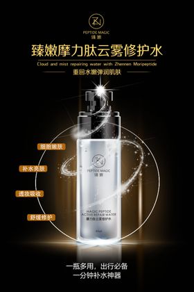 美容护肤产品海报图片