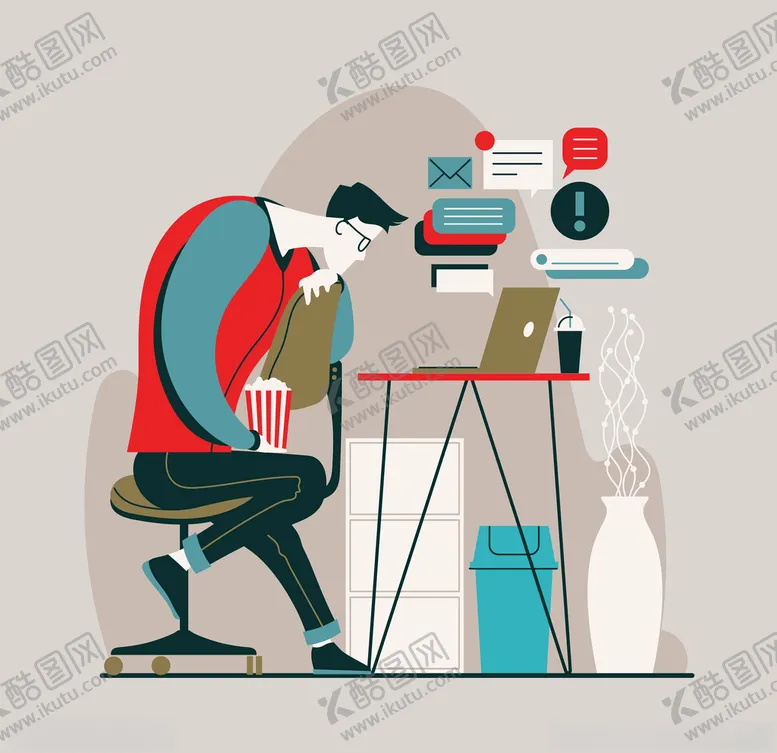 编号：74107206270804592481【酷图网】源文件下载-矢量卡通商务人物