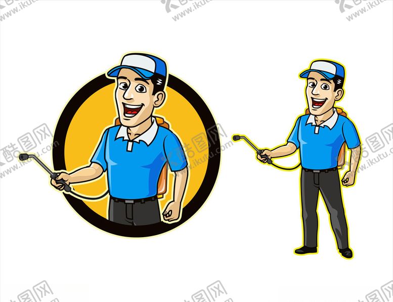 编号：80068409262126538799【酷图网】源文件下载-卡通工人