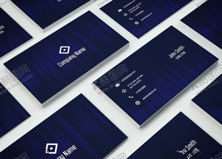编号：99304010261320588444【酷图网】源文件下载-矢量名片模板
