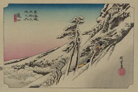 日本街景风景浮世绘