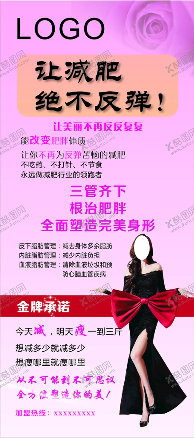 编号：12888010271532445947【酷图网】源文件下载-减肥展架