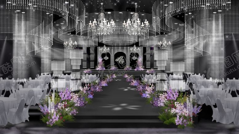 编号：34272610060518037335【酷图网】源文件下载-水晶婚礼