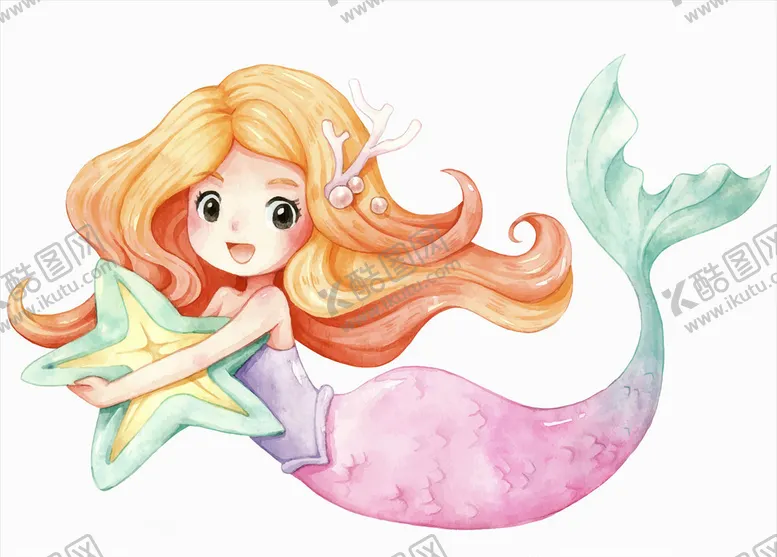 编号：60495210282301091855【酷图网】源文件下载-美人鱼
