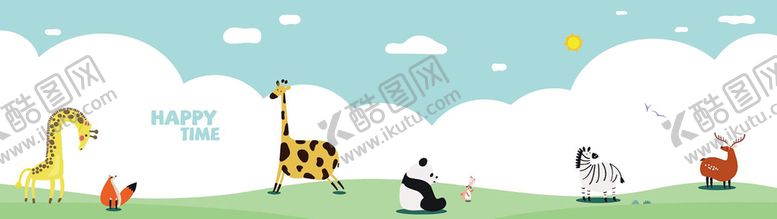 编号：46771103020819468433【酷图网】源文件下载-儿童乐园墙面装饰画