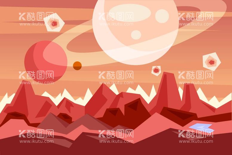 编号：61398612021052479684【酷图网】源文件下载-火星背景