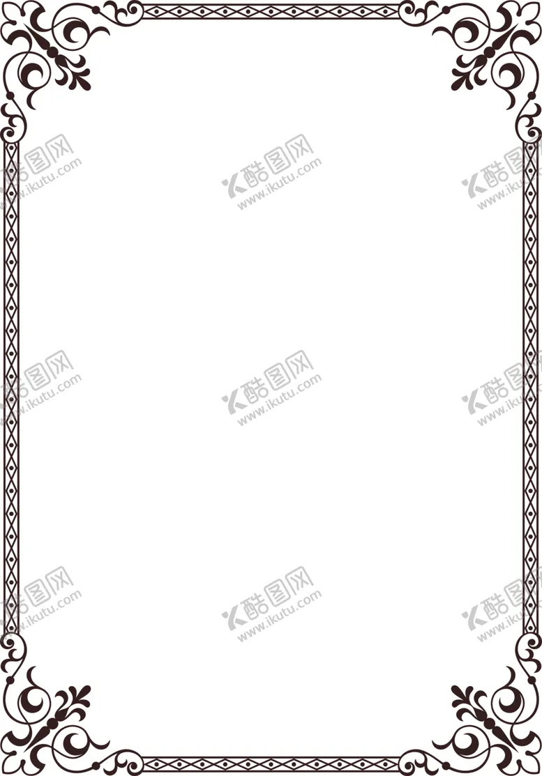 编号：61254803150218345572【酷图网】源文件下载-复古边框