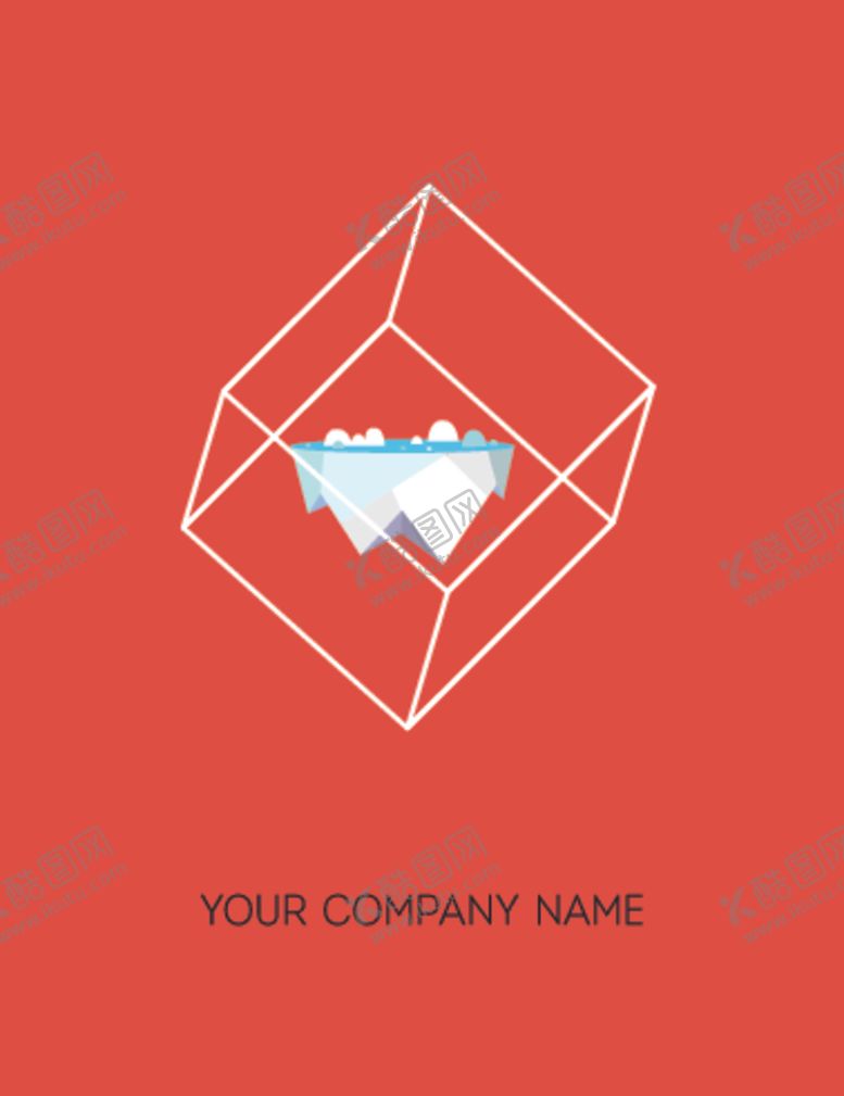 编号：58390809090053587909【酷图网】源文件下载-简约线条拼接海报