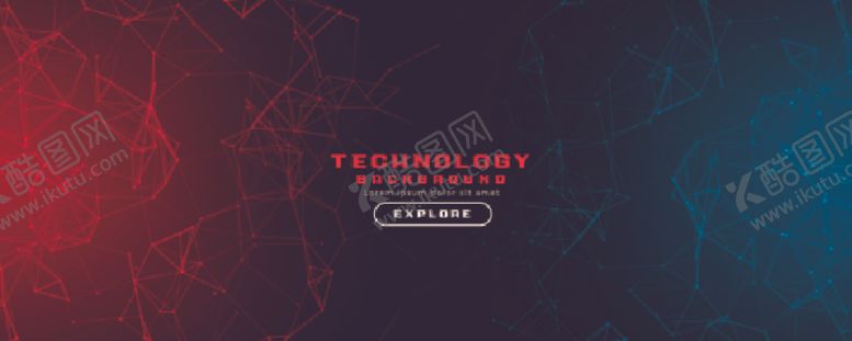 编号：82886809201226537171【酷图网】源文件下载-红蓝渐变背景