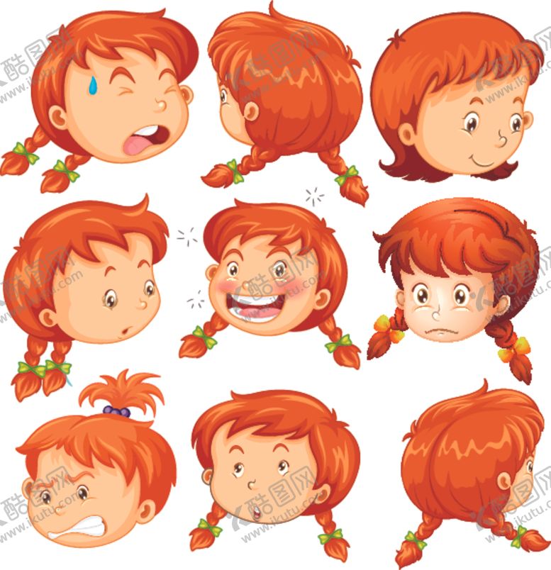 编号：43074209091000018049【酷图网】源文件下载-人物表情设计