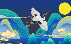 中国风背景梅花素材时尚