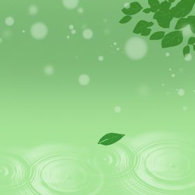 春天海报绿色素材春天素材