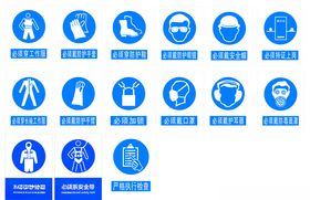 防护标识大全