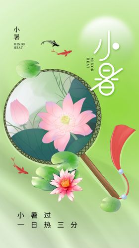 二十四节气小暑海报24大