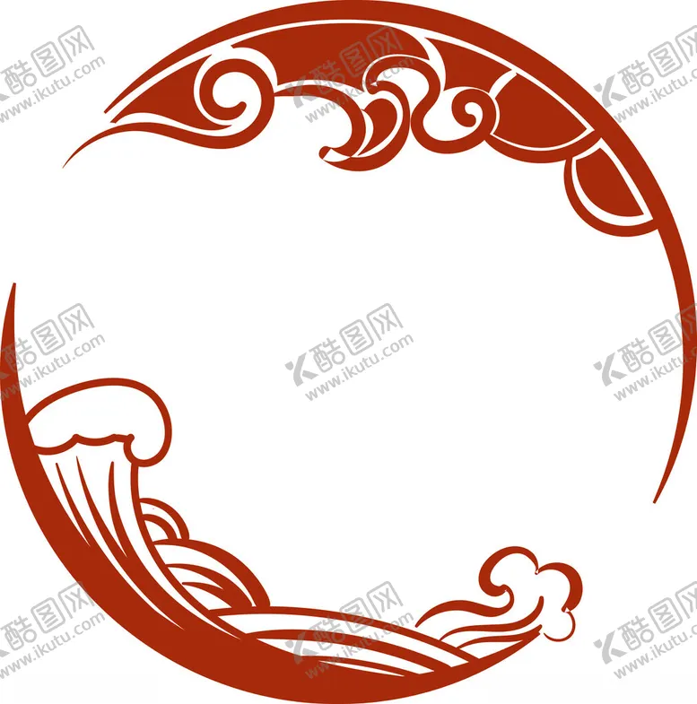 编号：86067602132154369904【酷图网】源文件下载-镂空边框花纹