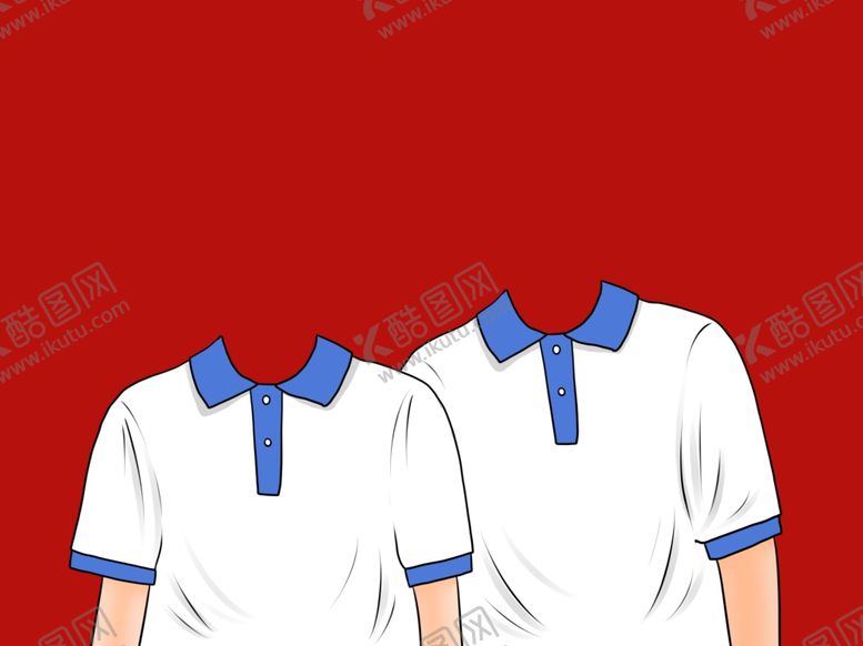 编号：50910609261200287940【酷图网】源文件下载-学生装结婚照模板