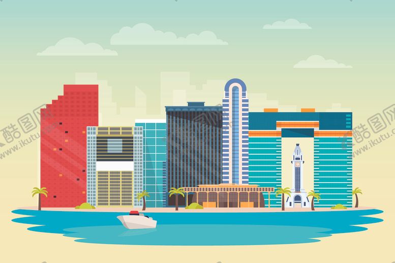 编号：37852610040818299137【酷图网】源文件下载-国际都市插图