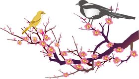 中国风水墨梅
