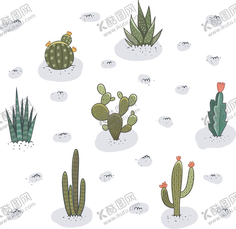 编号：74255910122242328929【酷图网】源文件下载-卡通植物