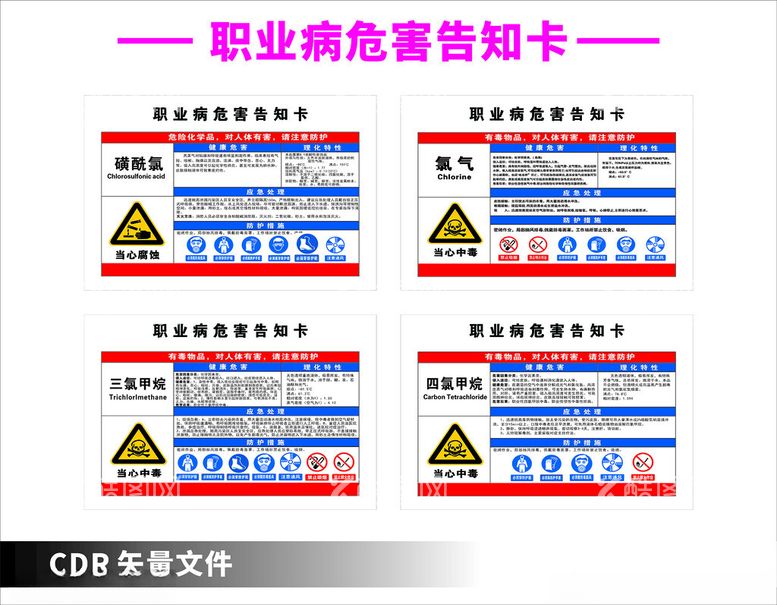 编号：50424911252119437929【酷图网】源文件下载-职业病危害告知卡