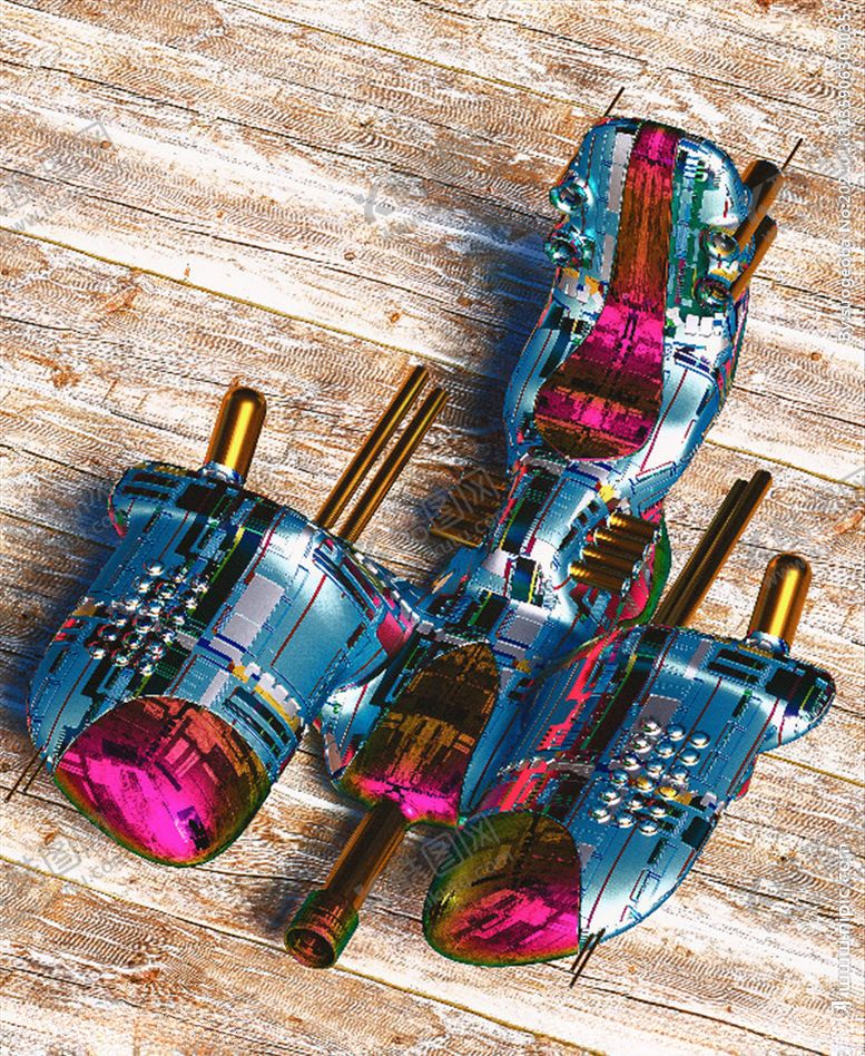 编号：21822210281441206770【酷图网】源文件下载-C4D模型设备零件仪器结构