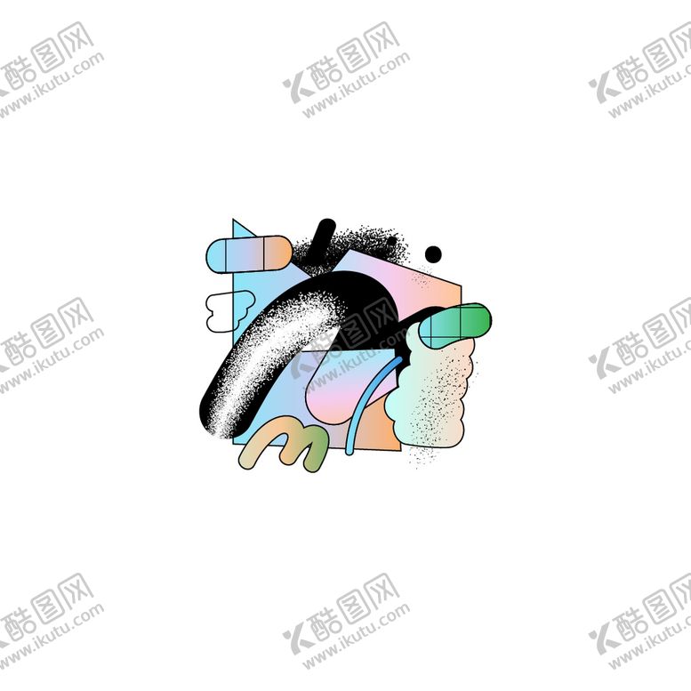 编号：03576109251643122391【酷图网】源文件下载-孟菲斯图案