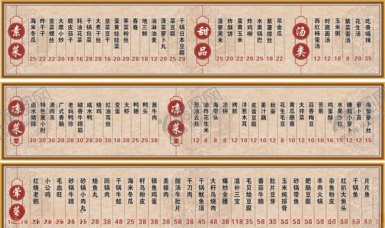编号：78372504290942275071【酷图网】源文件下载-菜单