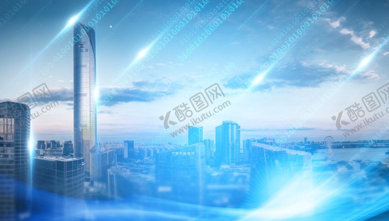 编号：90450309200221034514【酷图网】源文件下载-科技城市背景